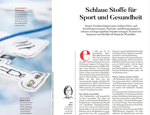 Smarte Textilien – Kleidung wird zum Gesundheitsmonitor